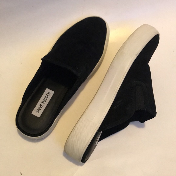 Steve Madden slip on leather upper shoes size women’s 9.5M fabulous condition - Picture 4 of 8